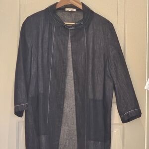 Navy Long Sleeve Jacket